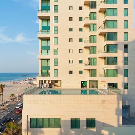 Chic 3Br Apt W Sauna & Parking On The Beach By Sea N' Rent Tel Aviv Exterior foto